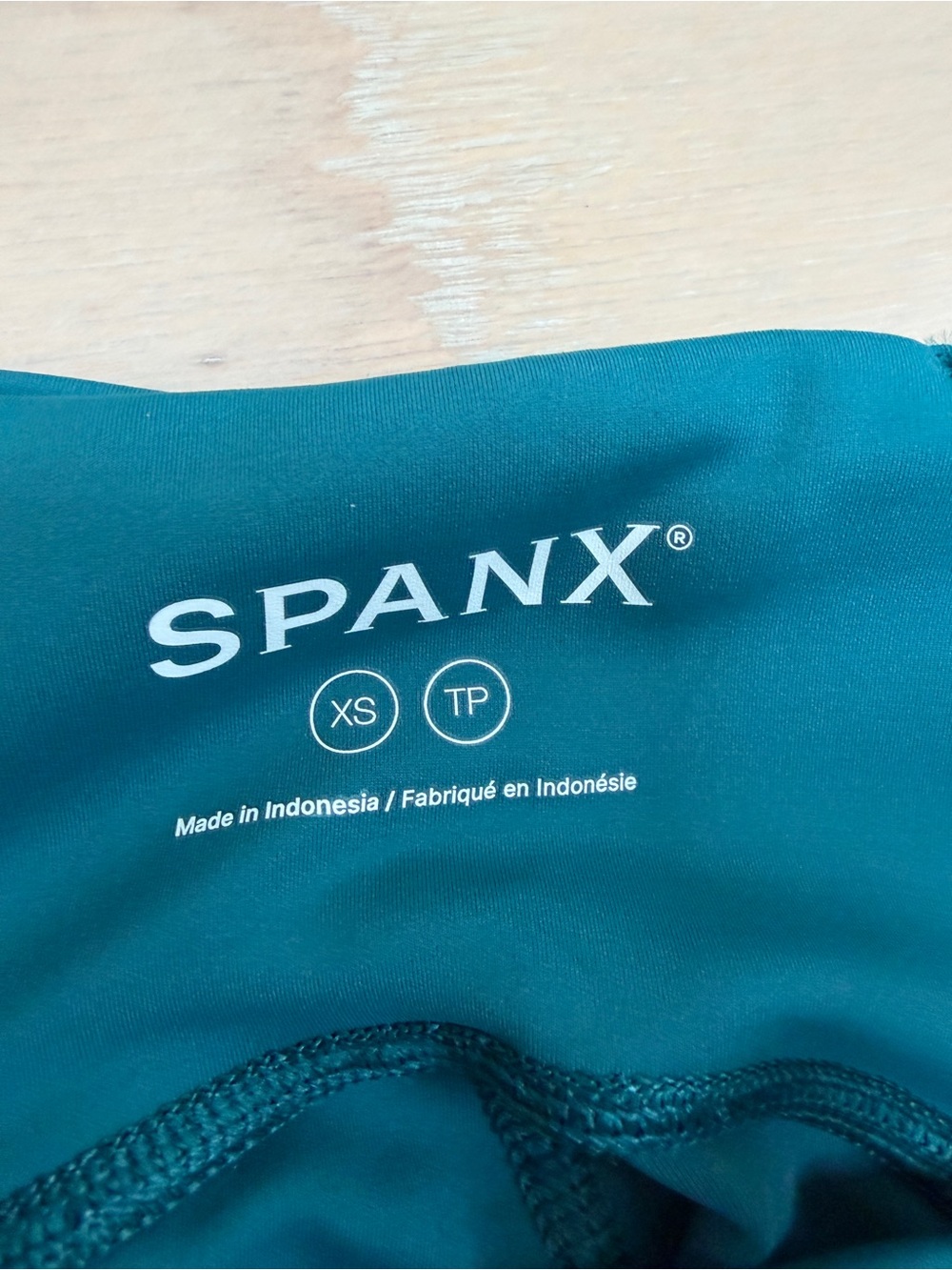 SPANX Teal-Blue Activewear Bottoms